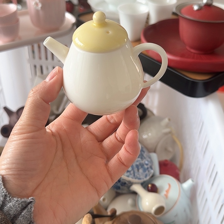 微瑕陶瓷茶具茶杯茶壶