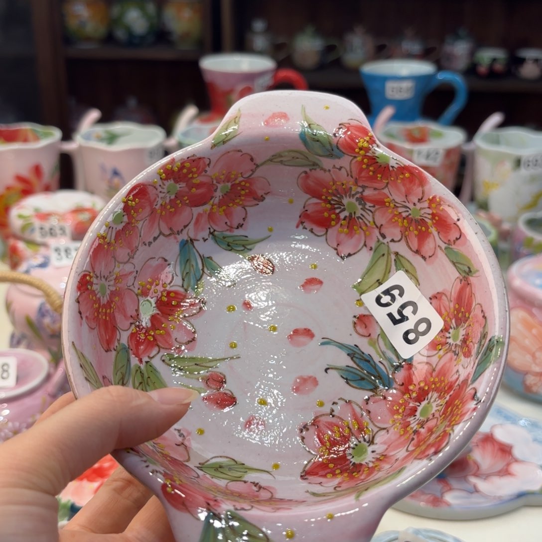 瓷片景德镇手绘高温釉下彩陶瓷茶具
