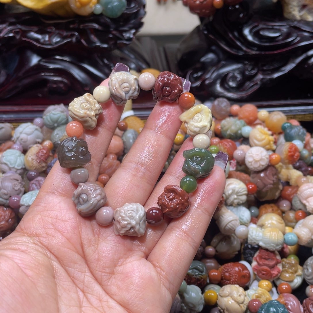 石英质玉手链未镶嵌