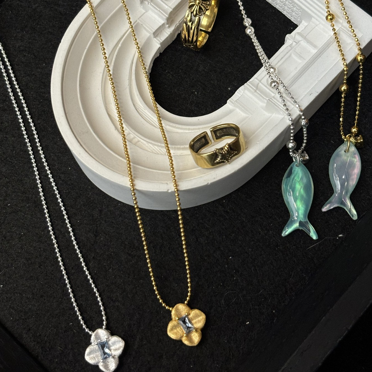 925银合成锆石手链 原创设计女韩系ins风气质百搭手链 多样性发货