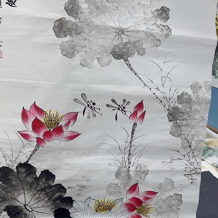 国画手绘国画作品