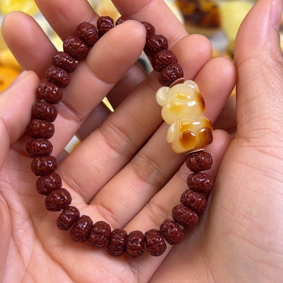 蜜蜡裸石未镶嵌蜜蜡