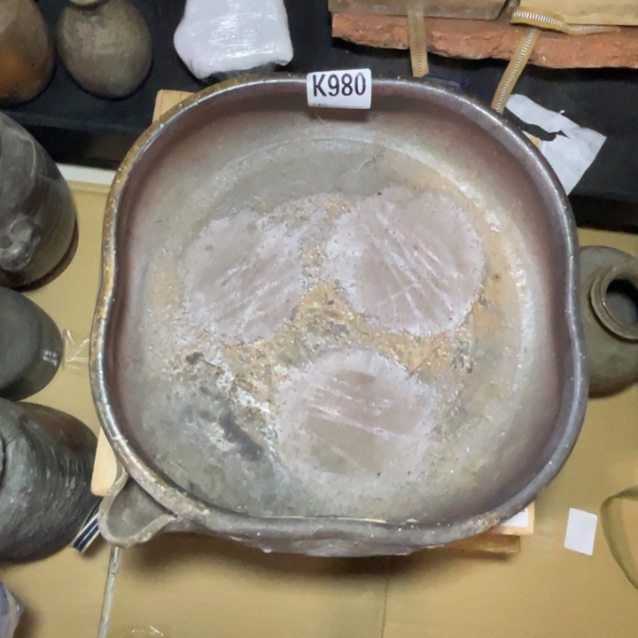 花***华备前烧备前烧有伤