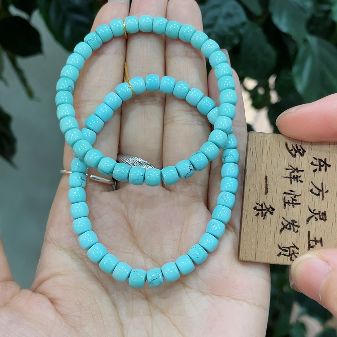 绿松石手串未镶嵌