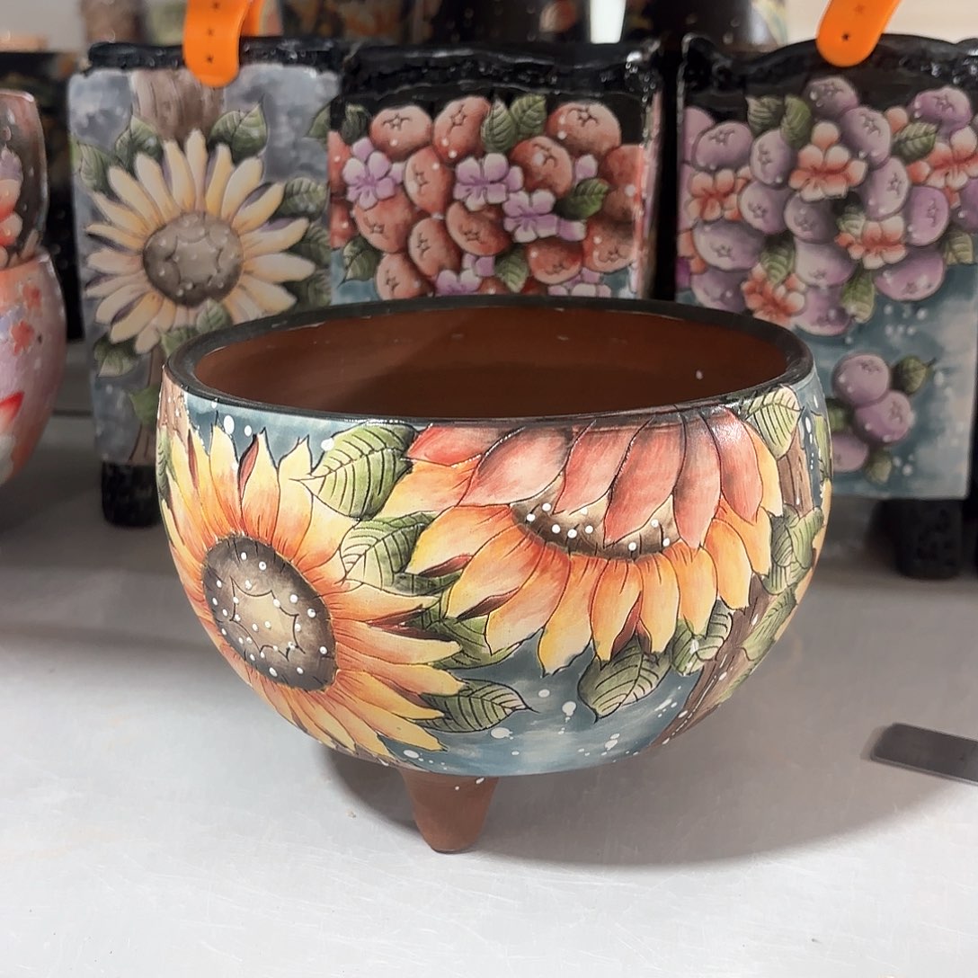 紫砂花盆手工花盆默认微瑕15/12