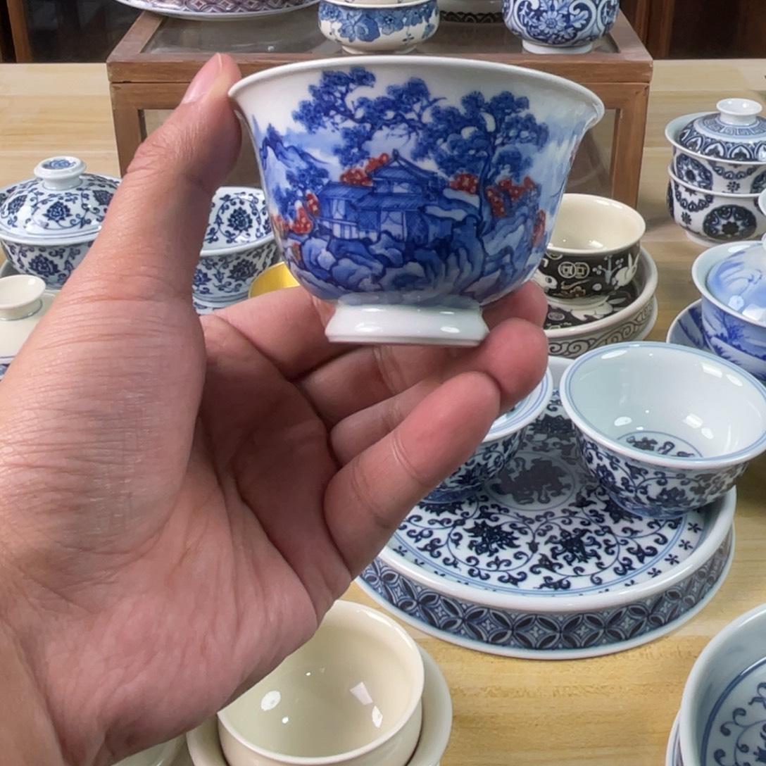 景德镇手工手绘茶具