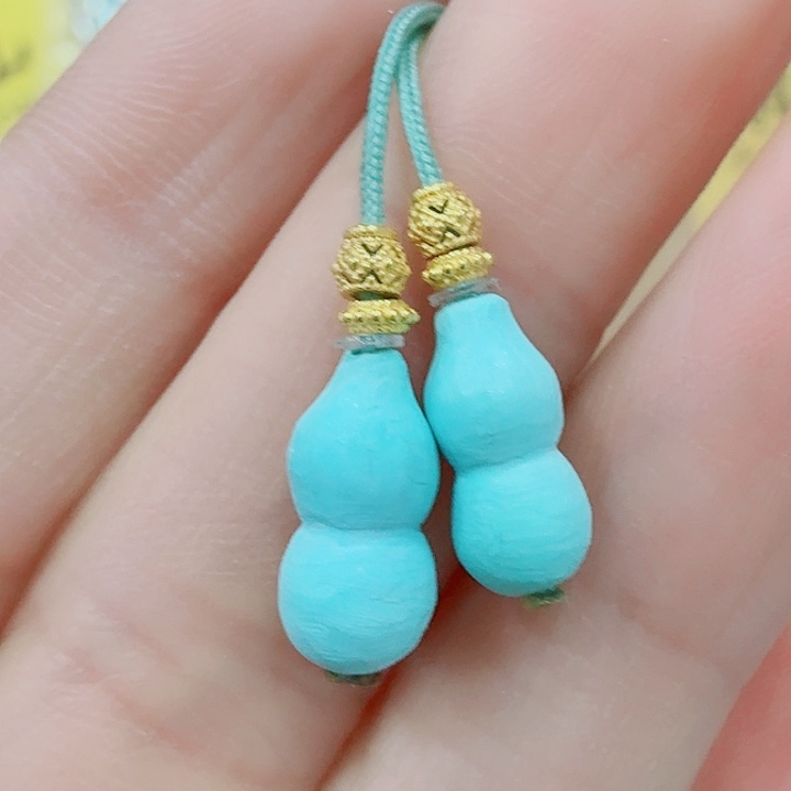 绿松石18K金镶嵌珠宝奇石