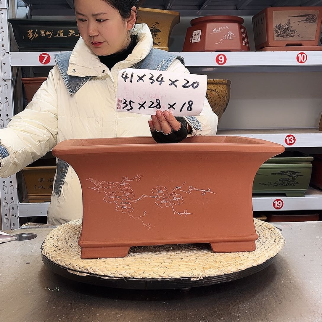 紫砂花盆紫砂花盆