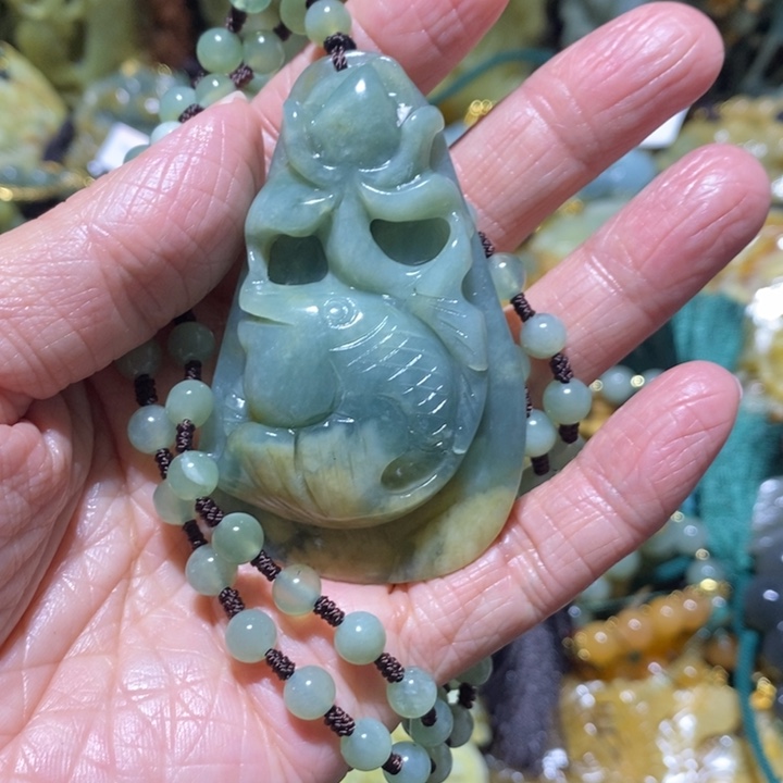 岫玉岫玉吊坠未镶嵌
