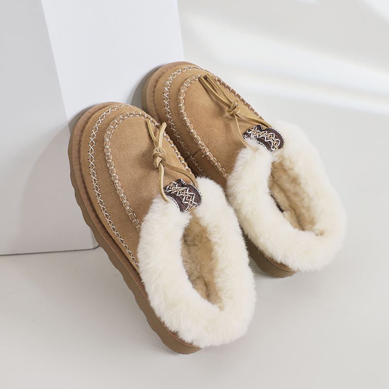 【大七口专属】TASMAN AUS刺绣波西米亚半拖5889