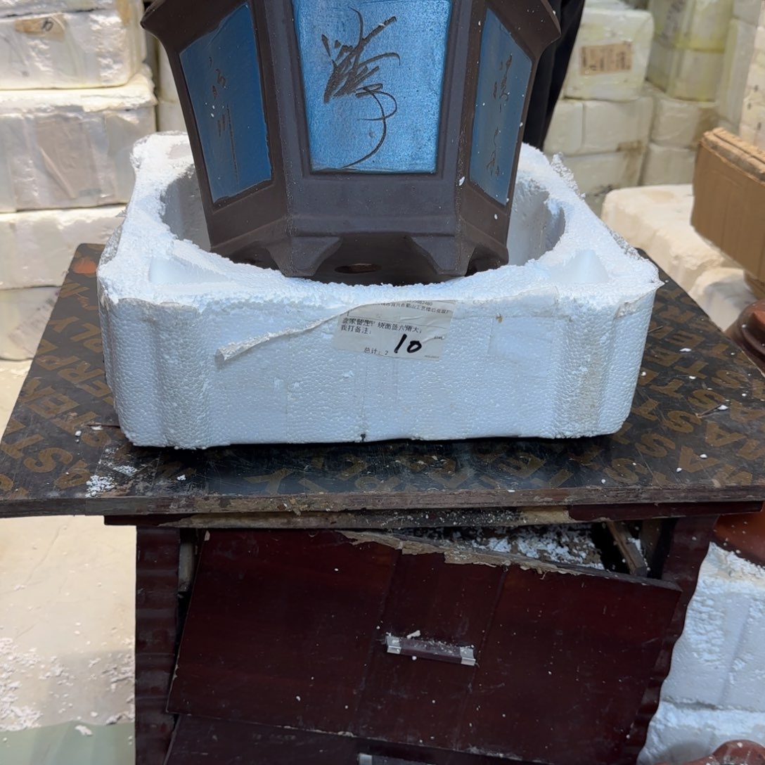 紫砂花盆口径26.16口径