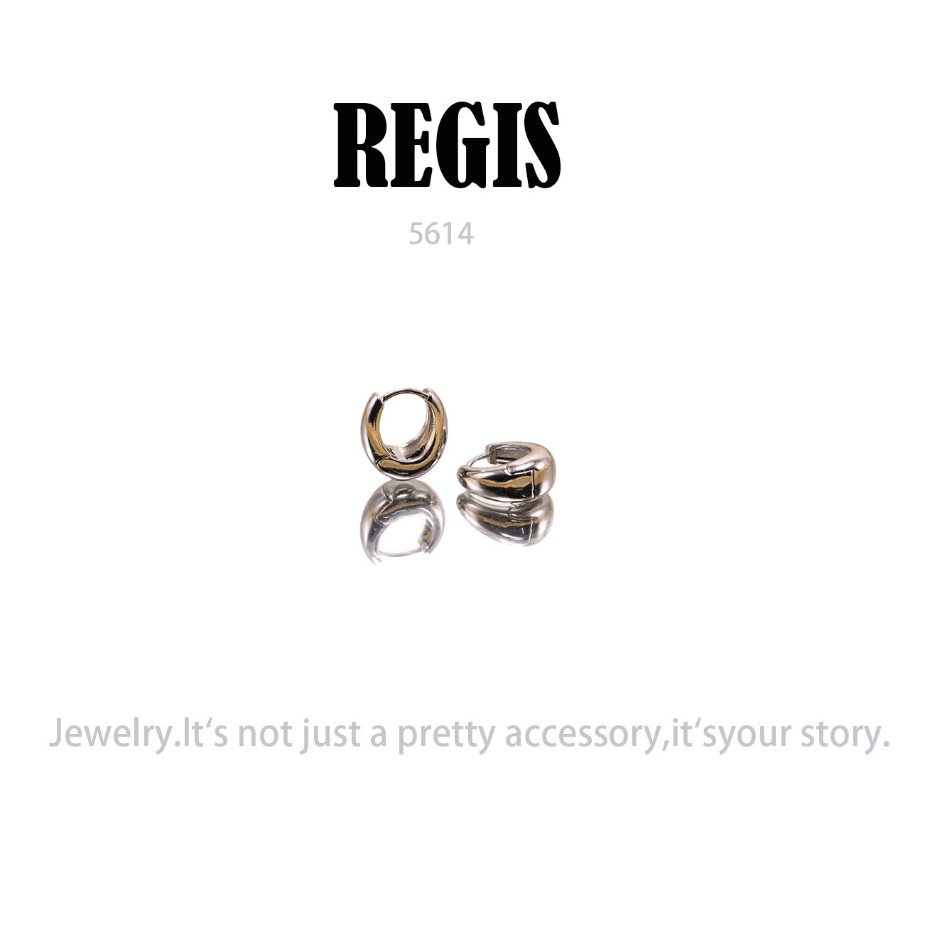 镀K金 REGIS  耳饰～5614