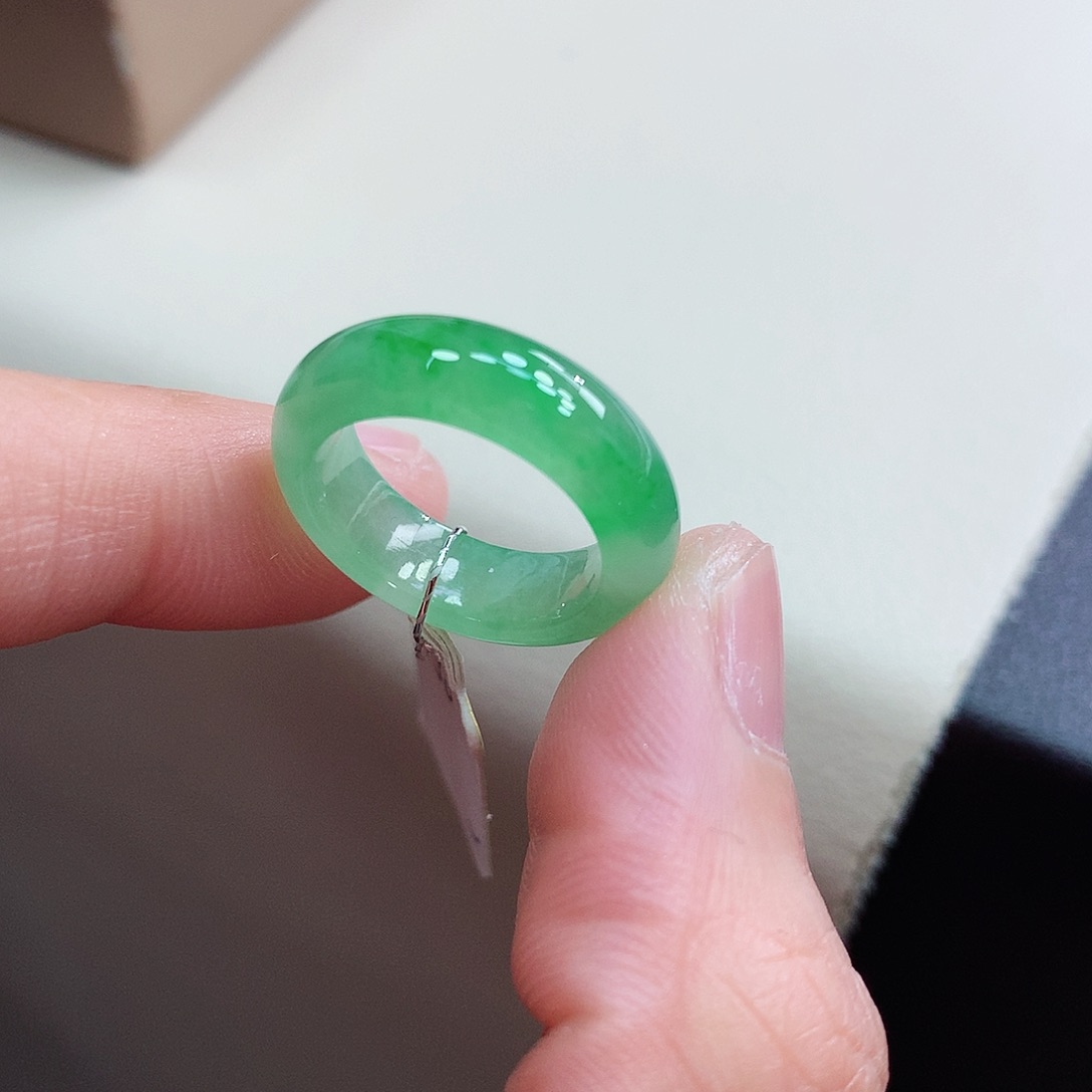 未镶嵌戒指翡翠9号