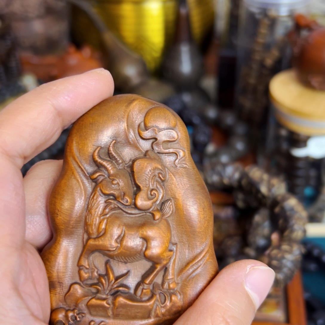 黄杨木精品高货文玩手串摆件把件