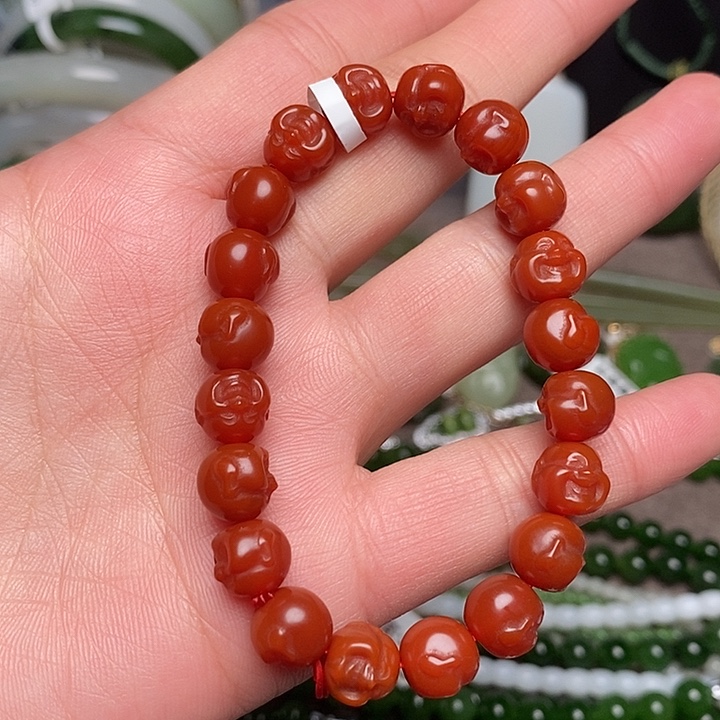 玛瑙/玉髓未镶嵌手链