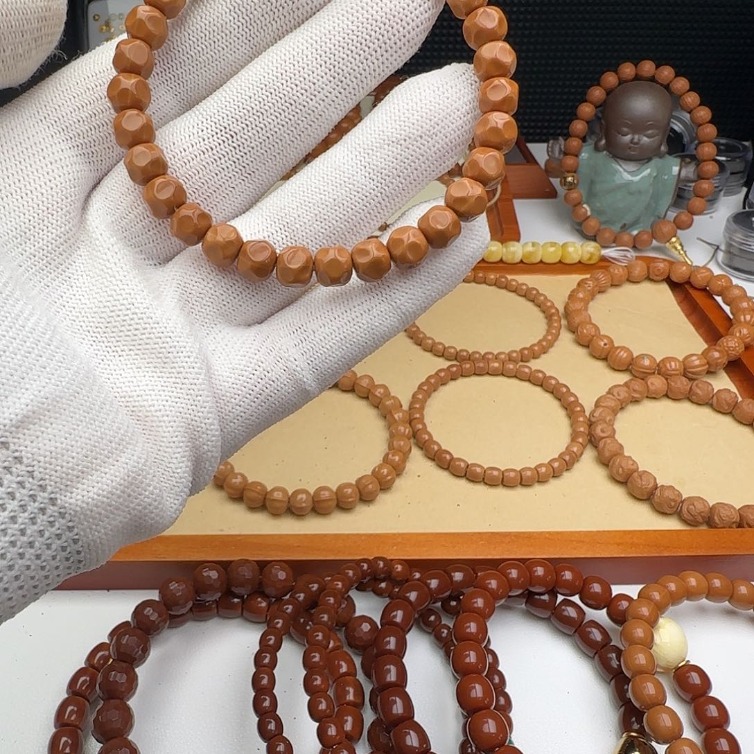 清***雨猴头核桃手串运费