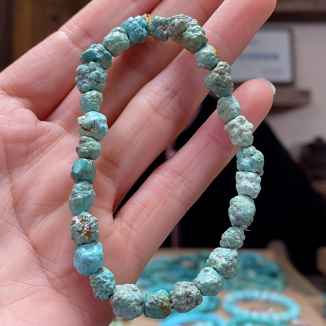 绿松石珠宝奇石未镶嵌