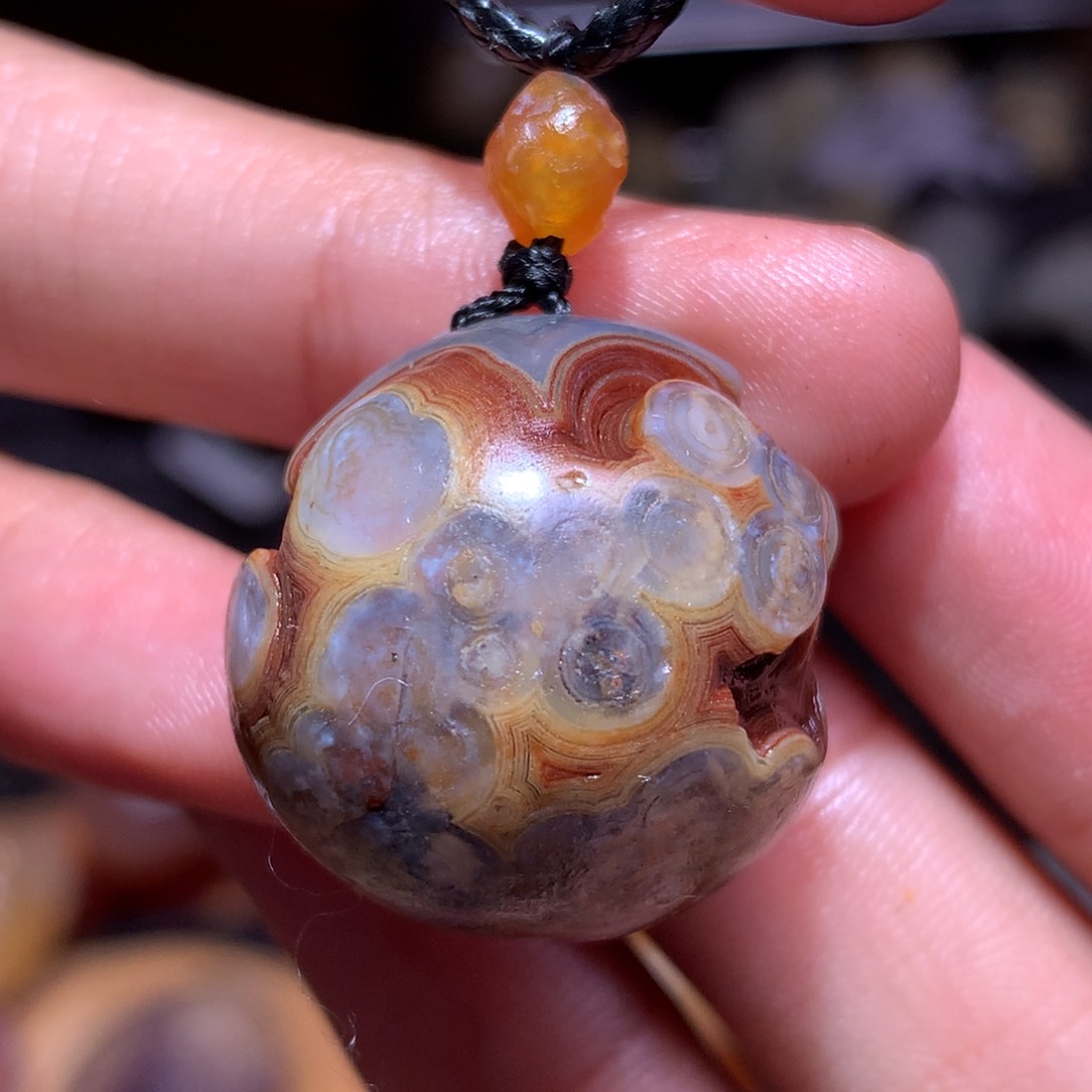 未镶嵌玛瑙/玉髓珠宝半成品