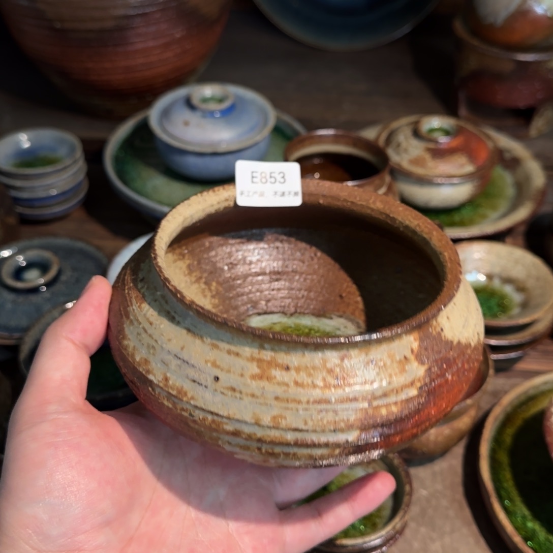 麦***｡E853破碎感泥料非柴烧跑单禁拍