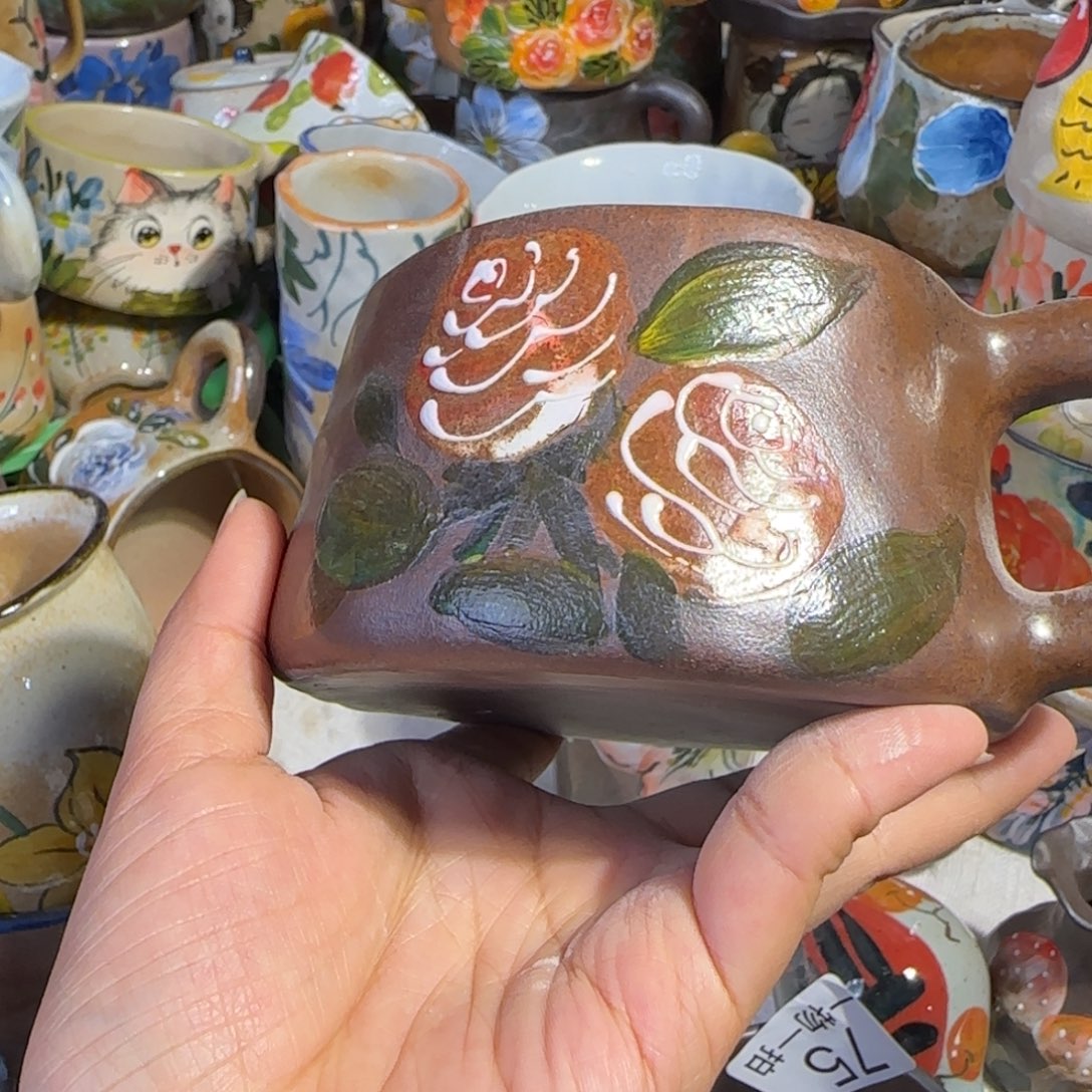 景德镇釉下彩陶瓷微瑕112