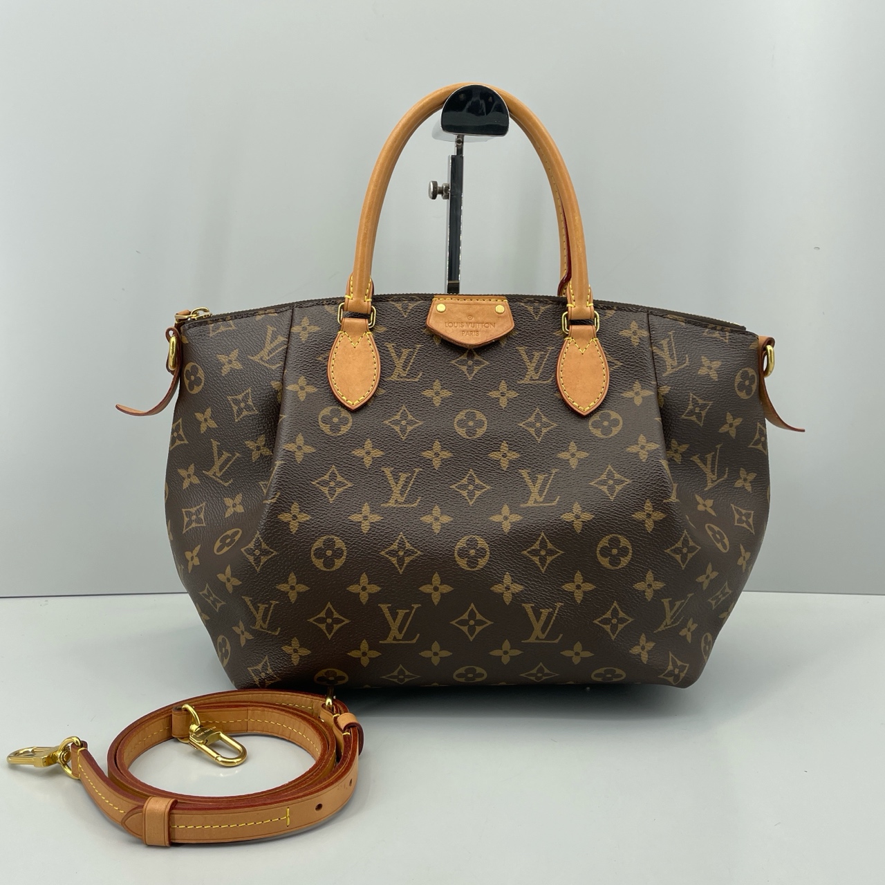 95新 LouisVuitton/路易威登 优选/经典老花中号饺子包 26x23x14 
