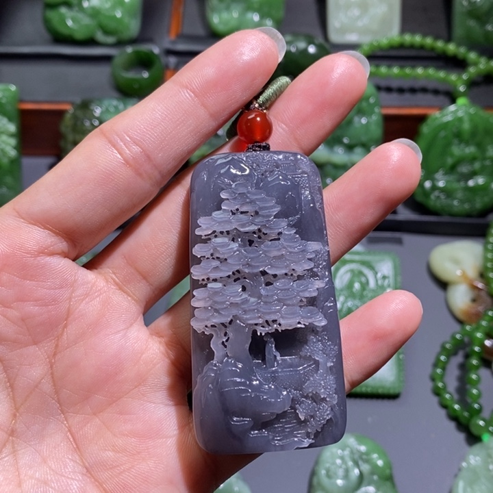 和田玉挂件未镶嵌