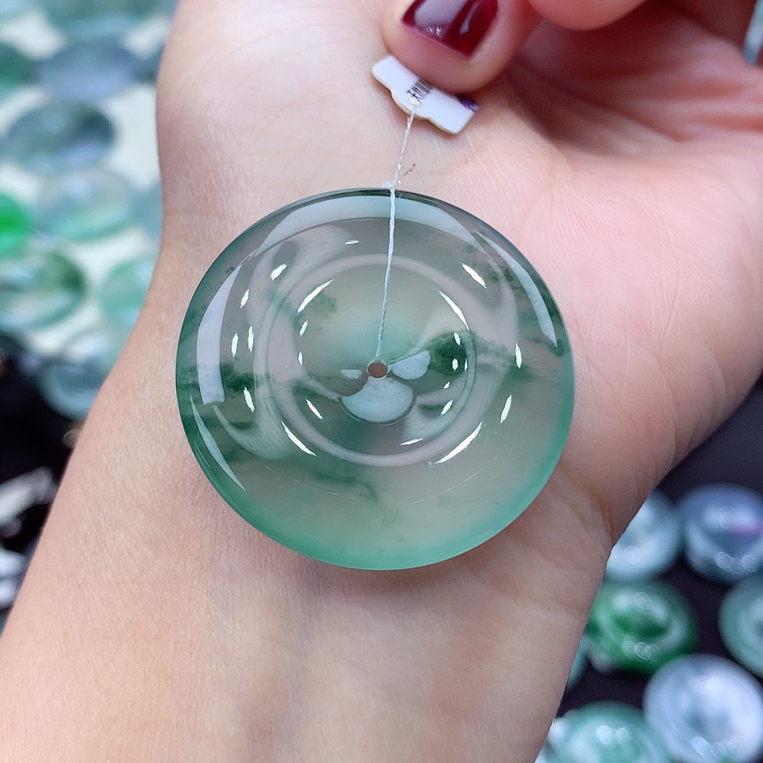 颈饰未镶嵌翡翠编号65-尺寸32/6