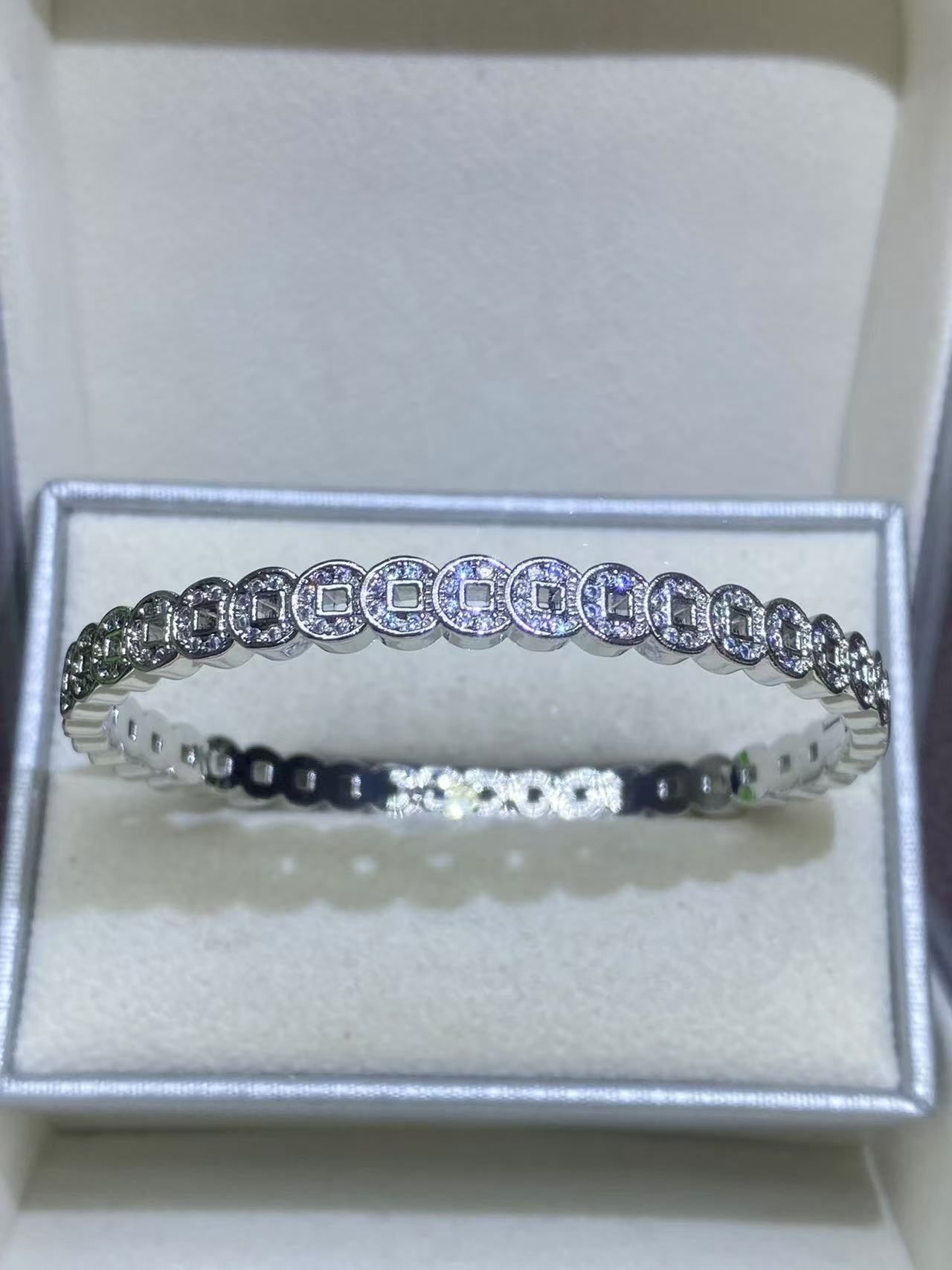 手镯 【米米甄选 高端大气】白色实在Y-975