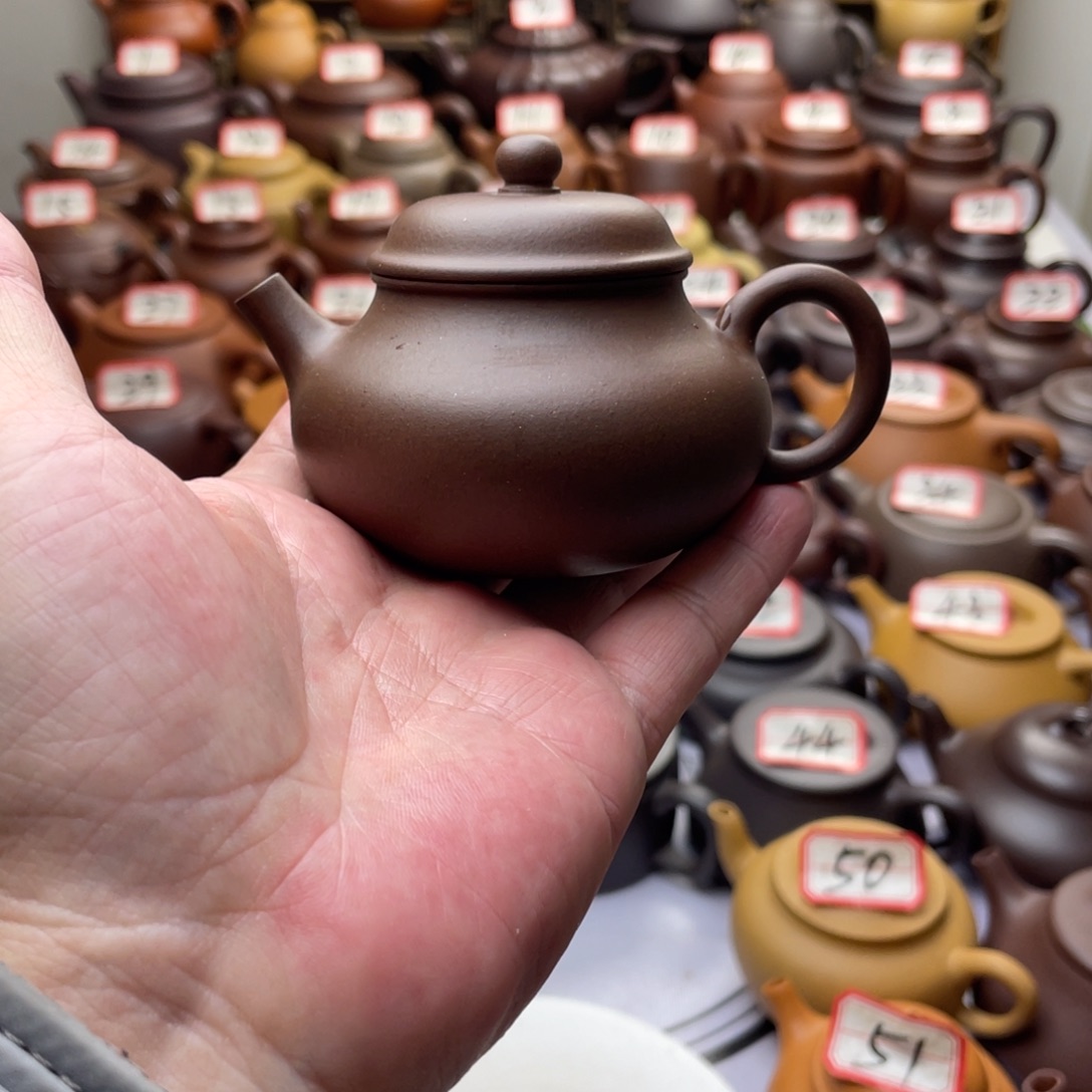 茶壶紫砂宜兴紫砂半手工