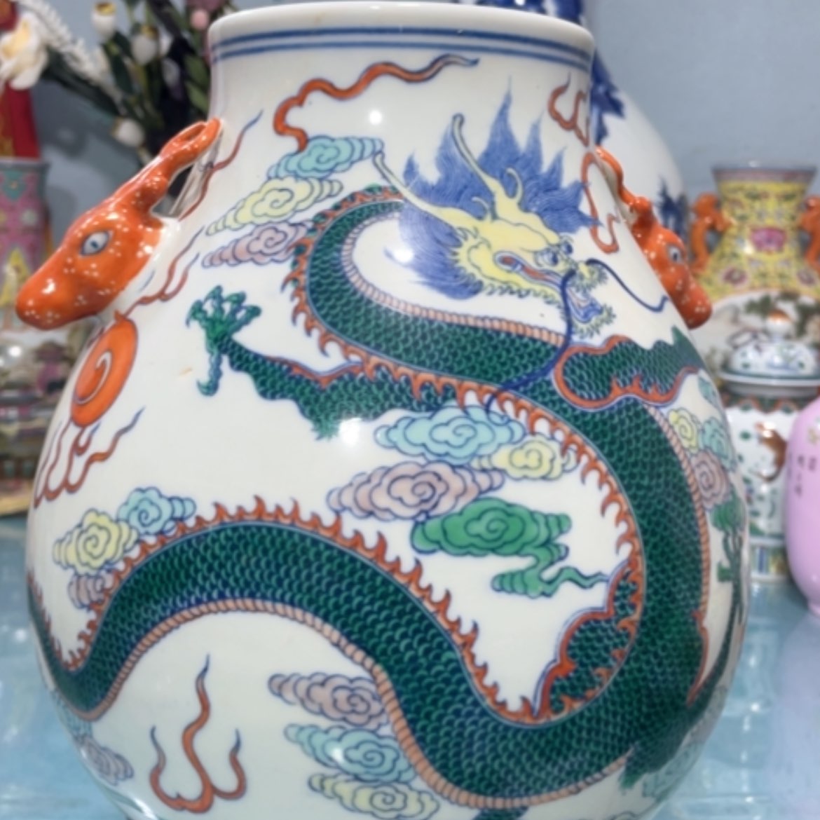 【闪购商品】瓷片青花尊工艺漂亮888888888888