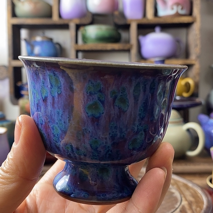 中国神后钧瓷茶具