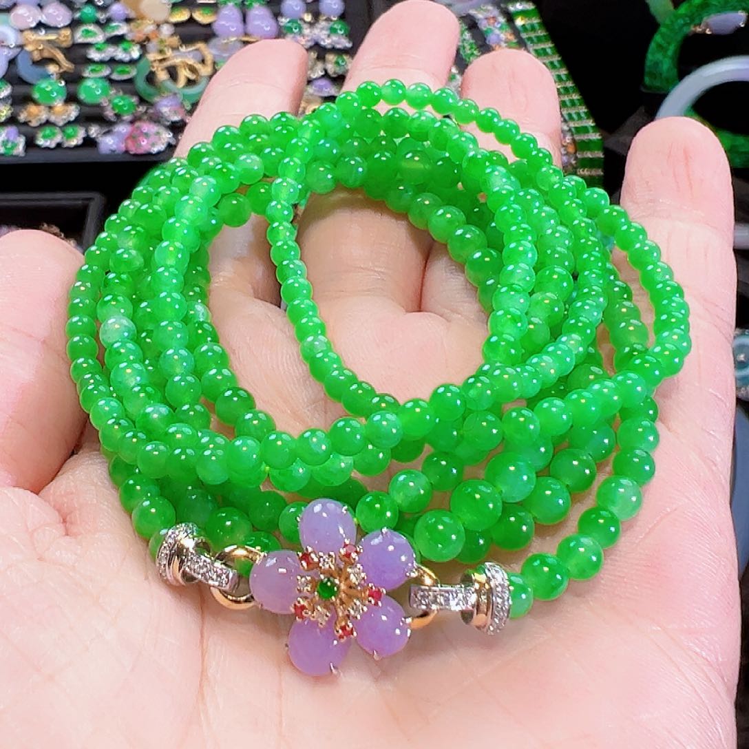 翡翠未镶嵌颈饰签收后24小时鉴赏期