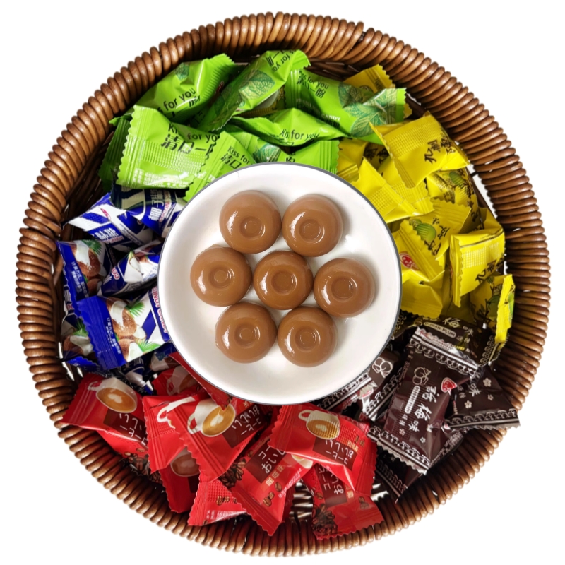 薄荷味陈皮糖话梅糖水果椰子咖啡硬糖果散装90后怀旧零食喜糖年货