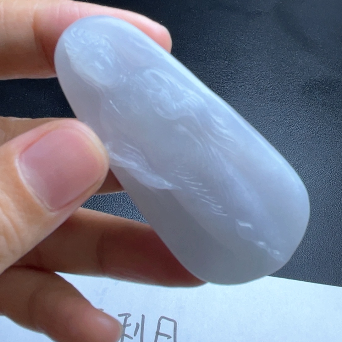 定制翡翠未镶嵌翡翠吊坠