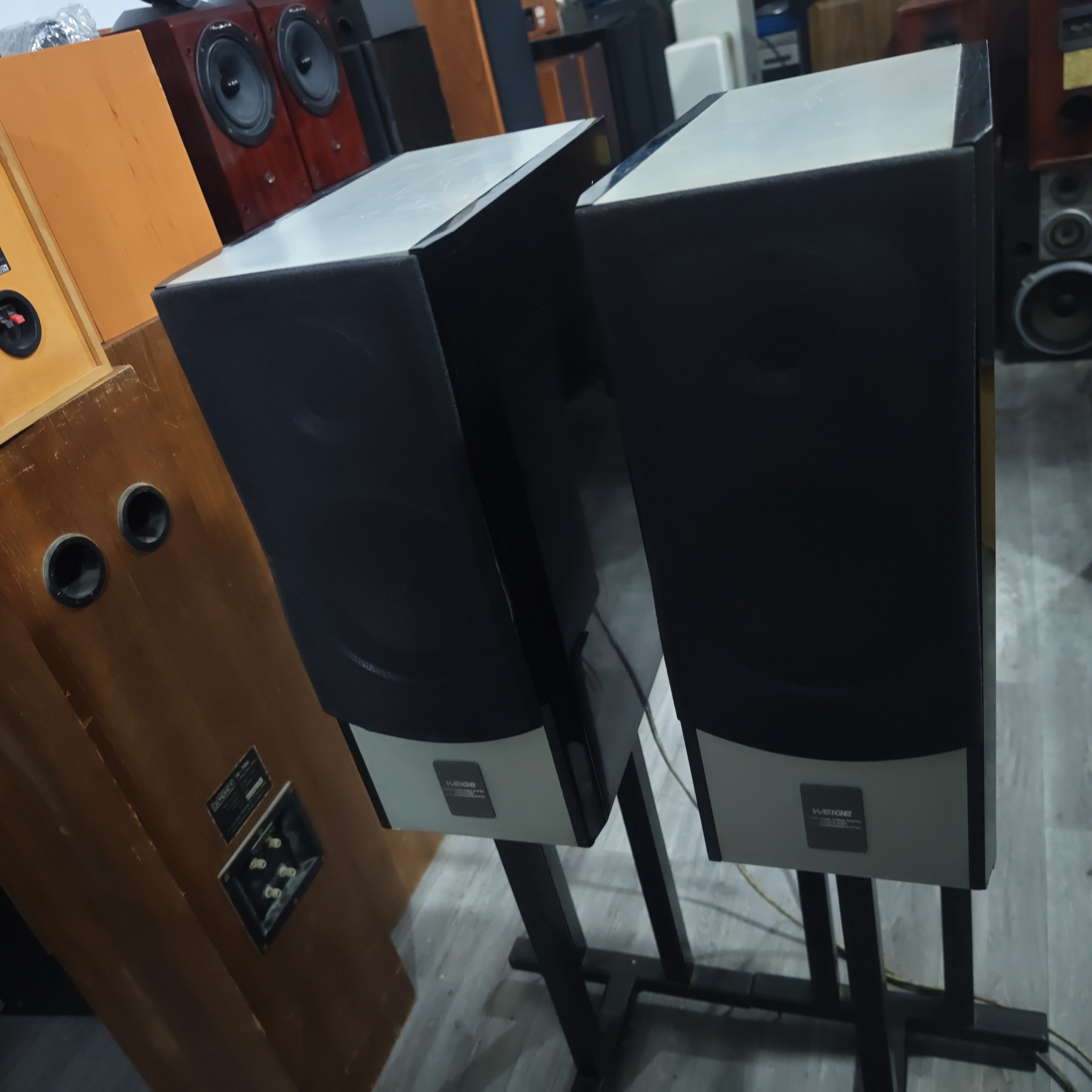 8新  二手威格书架音箱80S正常不包邮不支持退货换货