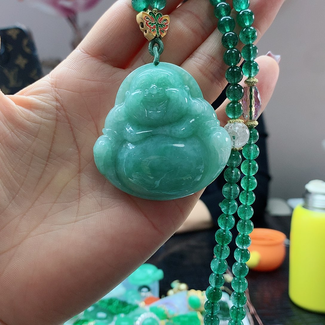 【闪购商品】翡翠吊坠(赠链)未镶嵌