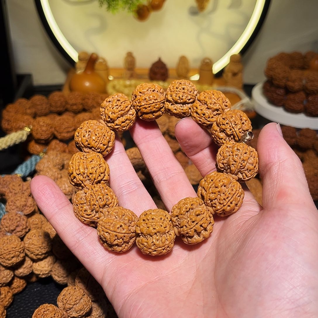 金刚菩提手串袁*?尼泊尔金刚菩提子