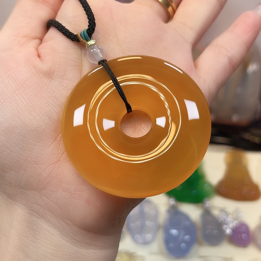 玛瑙/玉髓未镶嵌颈饰