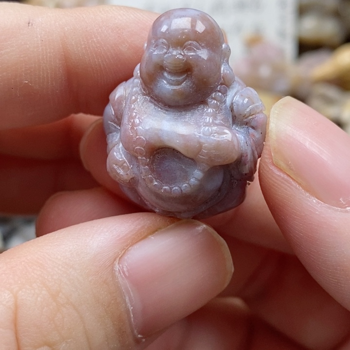硅化珊瑚（珊瑚玉）颈饰未镶嵌