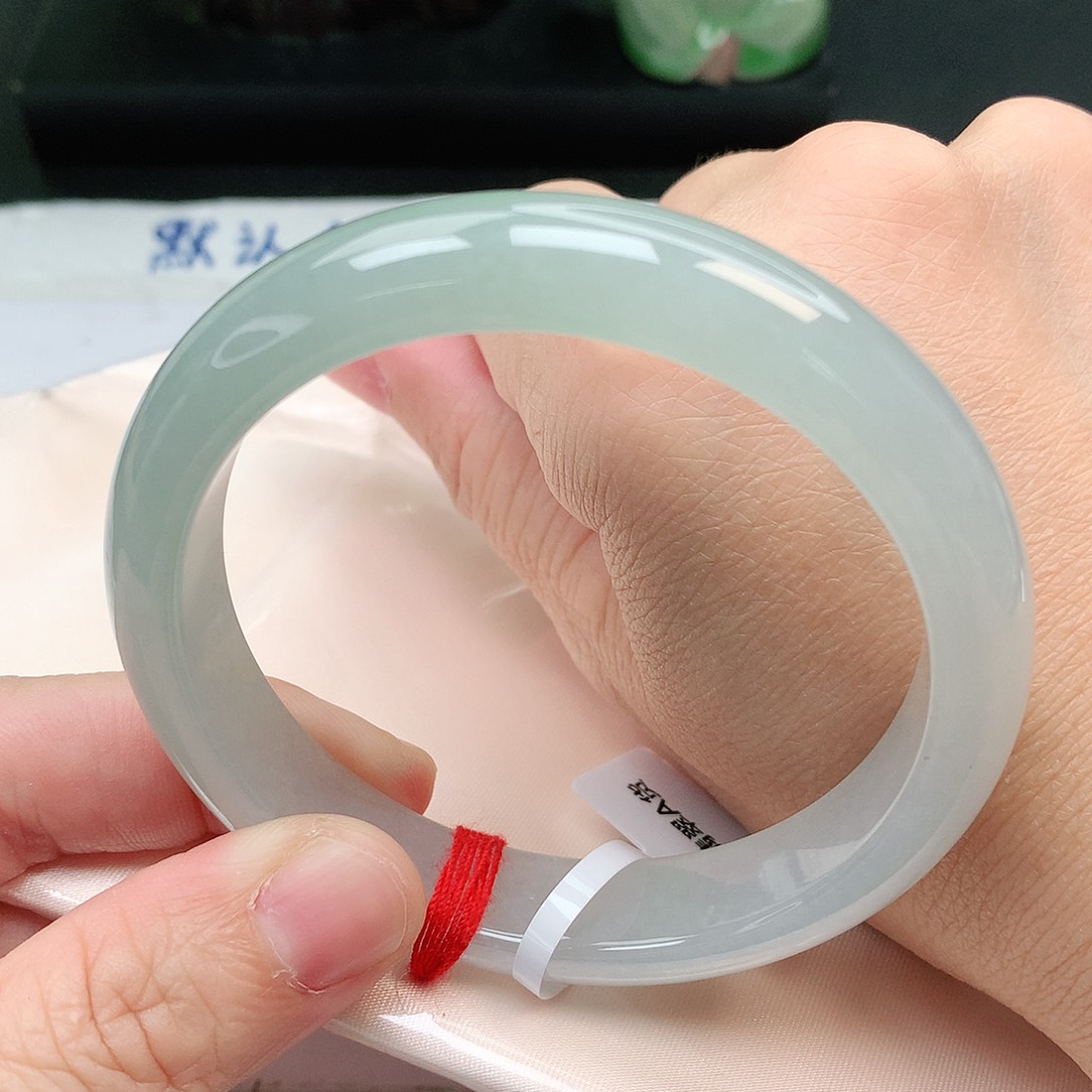 未镶嵌手镯翡翠57-58圈