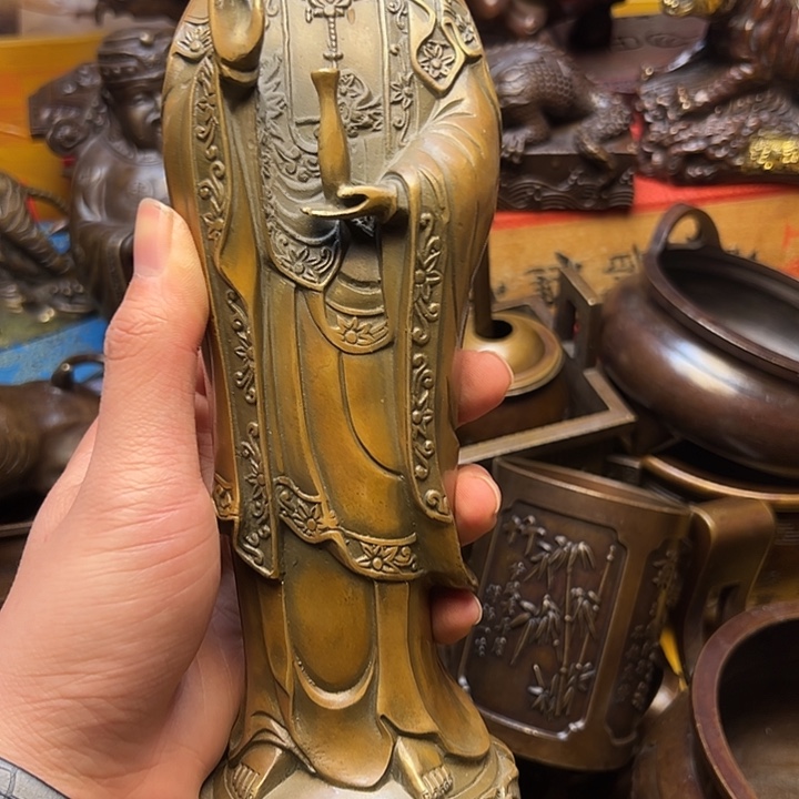 精美铜器摆件下单