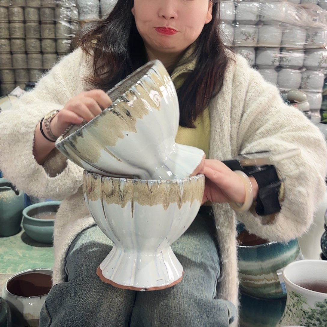 正品两个高18/20红陶