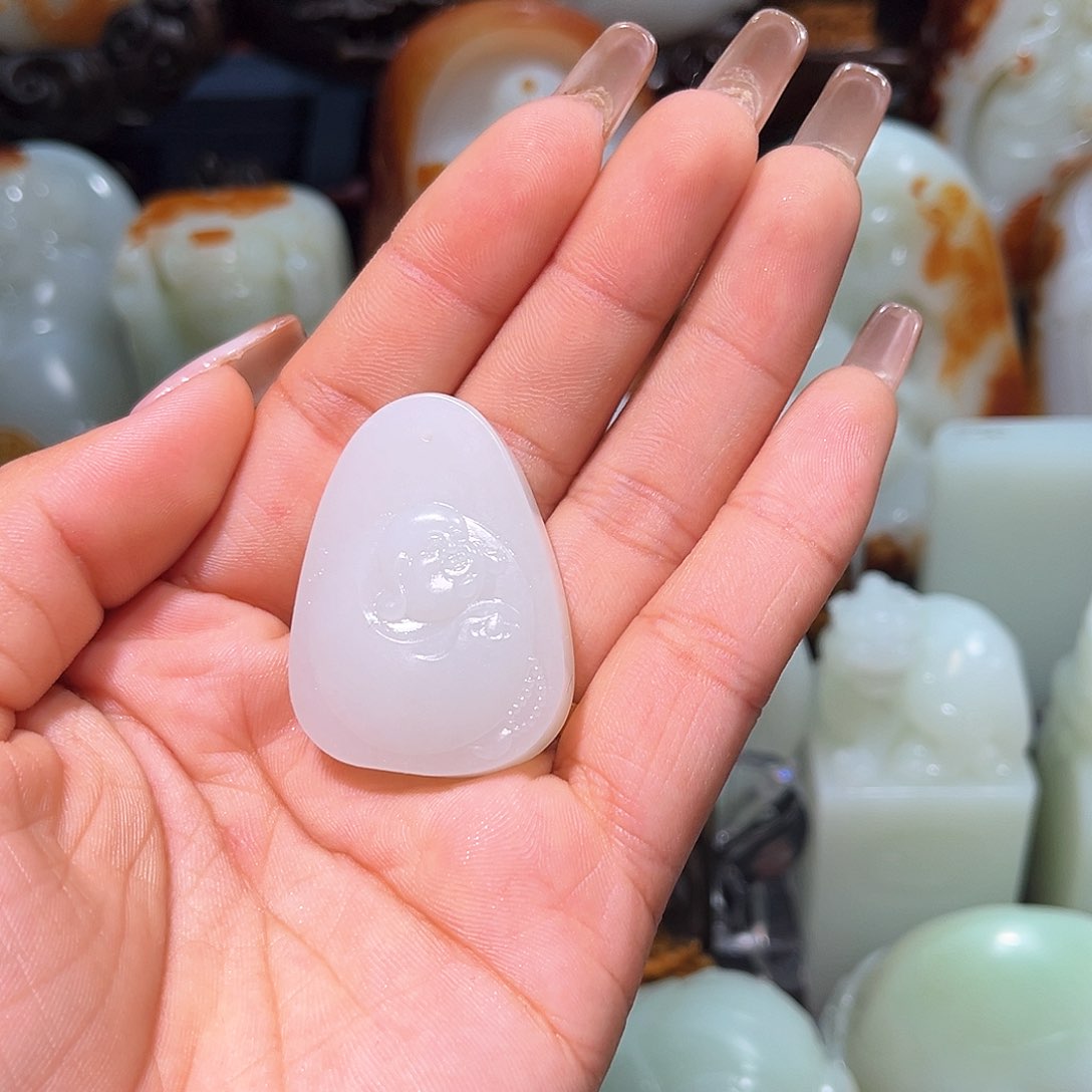 和田玉把件未镶嵌