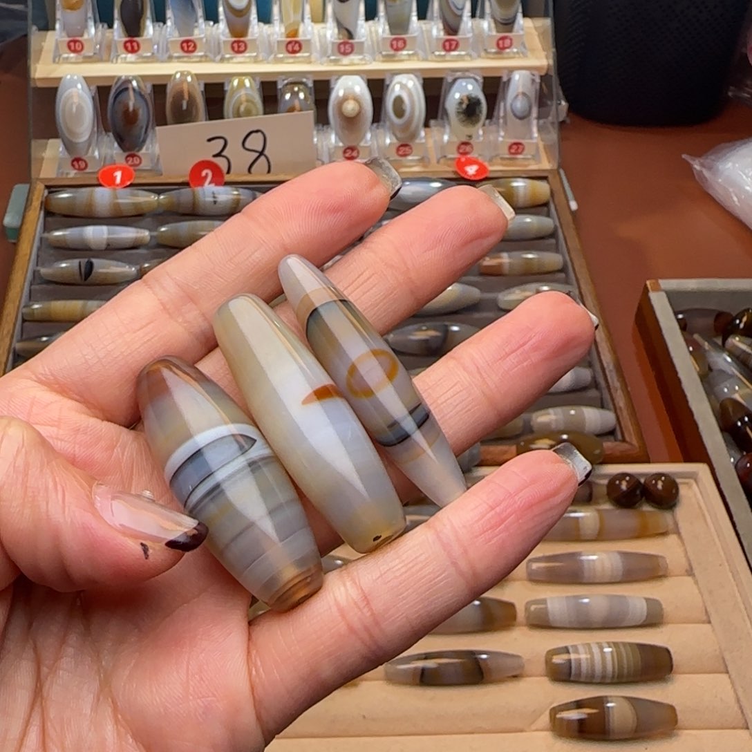 玛瑙/玉髓单珠未镶嵌少****来