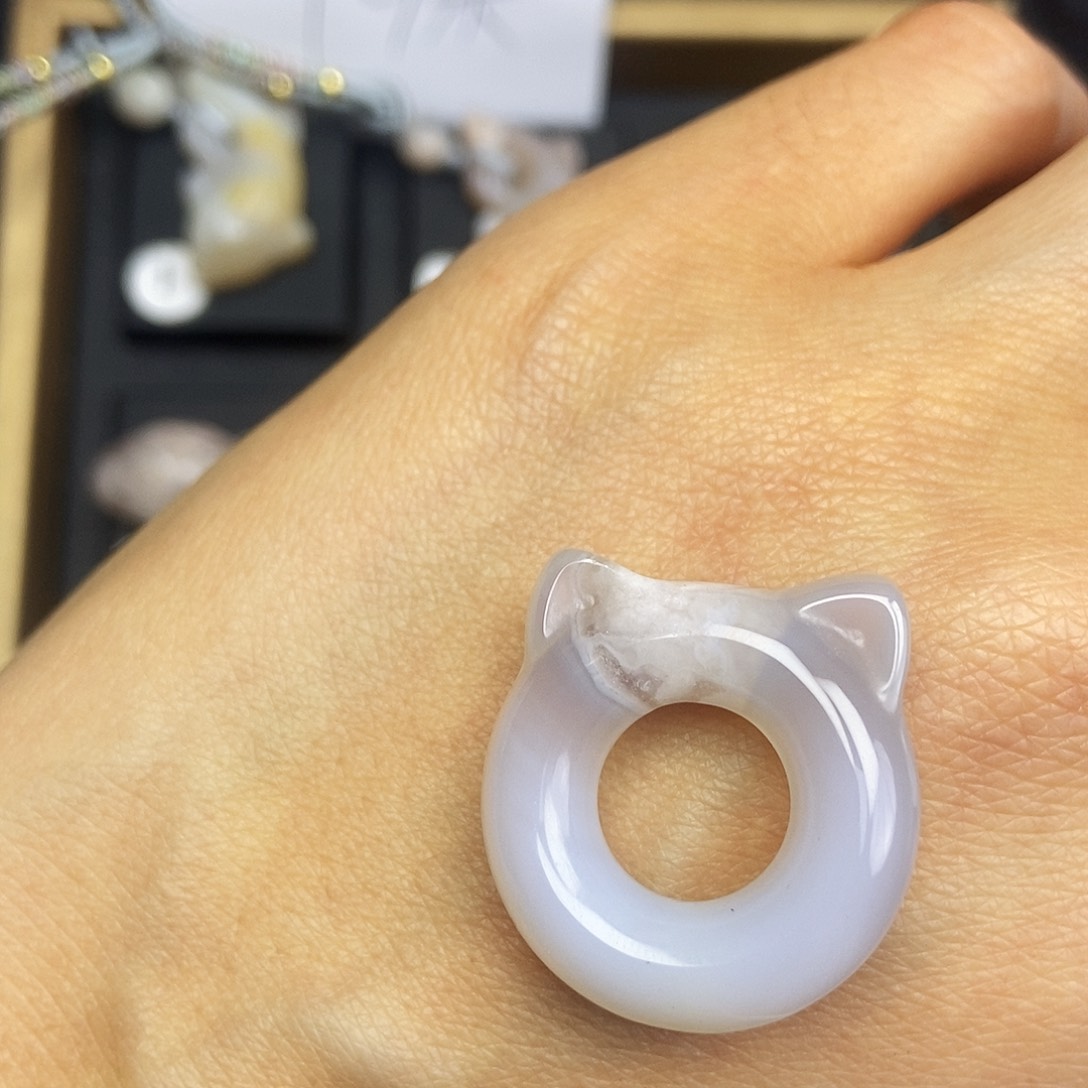 石英质玉吊坠(赠链)未镶嵌你****o