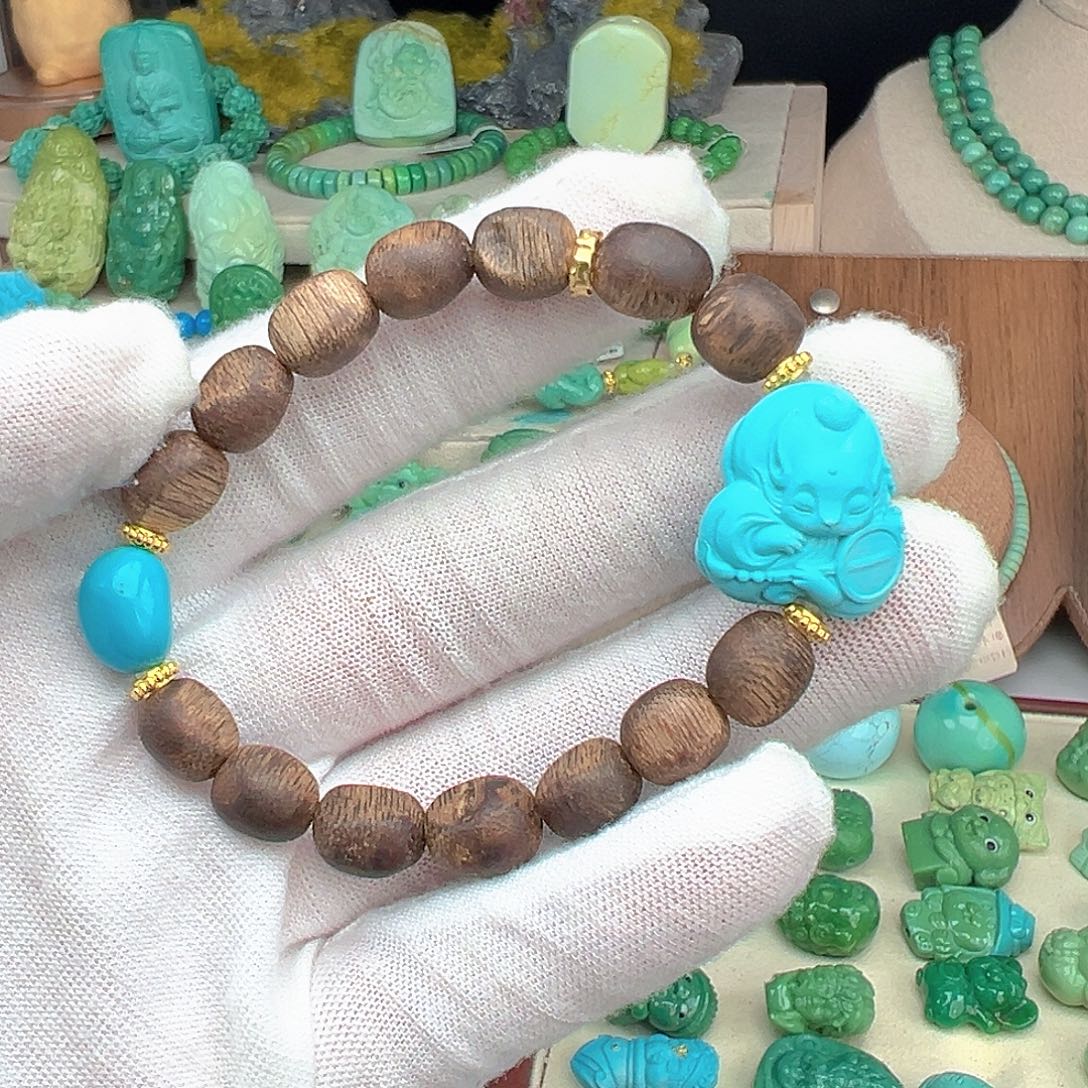 绿松石未镶嵌主播夏