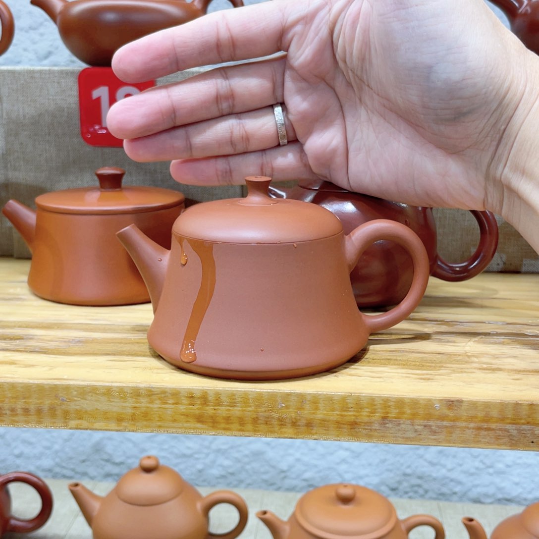 茶壶紫砂大*爬云柱超薄，精工全品