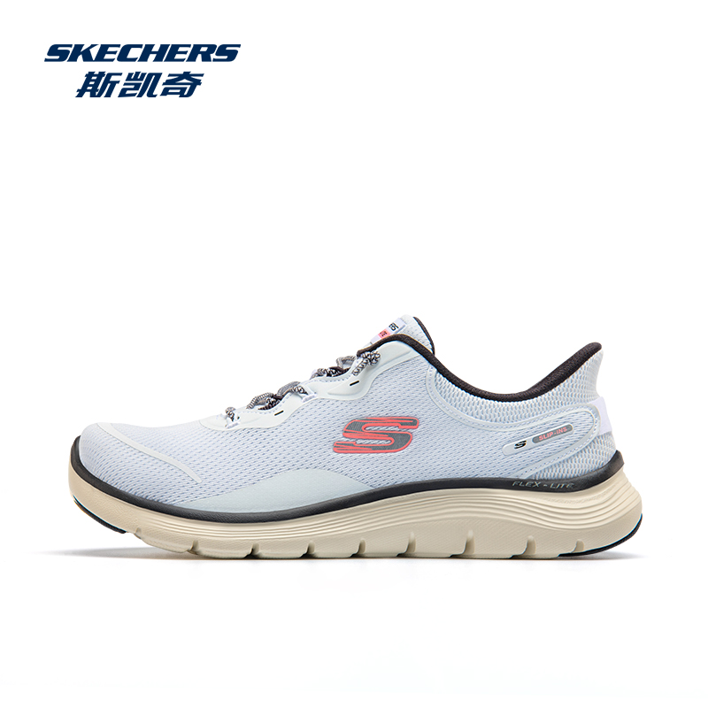 Skechers/斯凯奇女鞋夏季一脚蹬2025新款新款网面透气运动休闲鞋