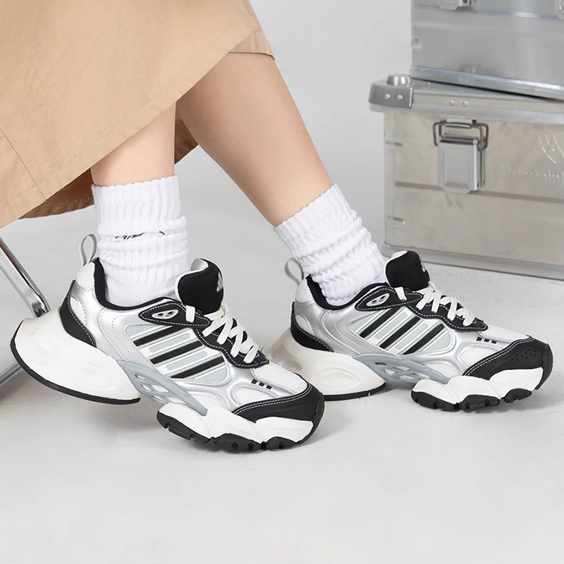 Adidas阿迪达斯xlg机甲鞋女鞋缓震运动鞋复古透气跑步鞋 IH0429