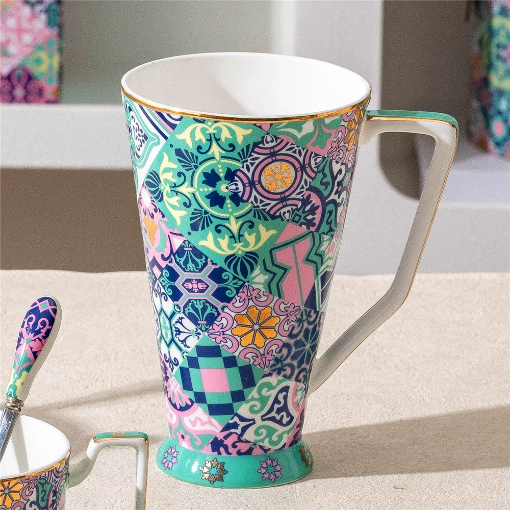 摩洛哥风情杯碟高端瓷器